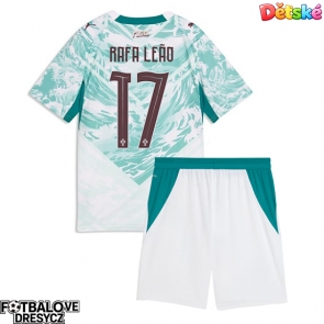 Portugalsko Rafael Leao #17 Dětské Venkovní dres komplet MS 2026 Krátký Rukáv (+ trenýrky)